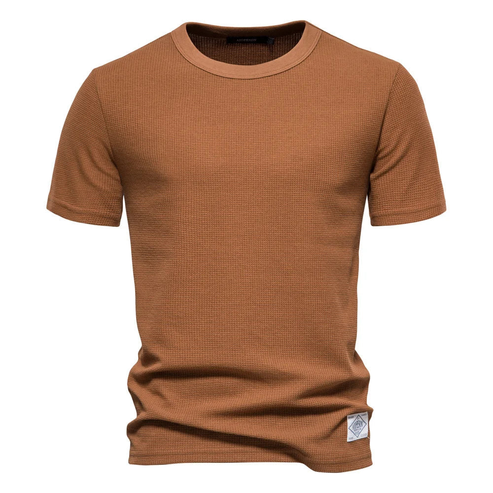 T-shirt Elgar en maille gaufrée