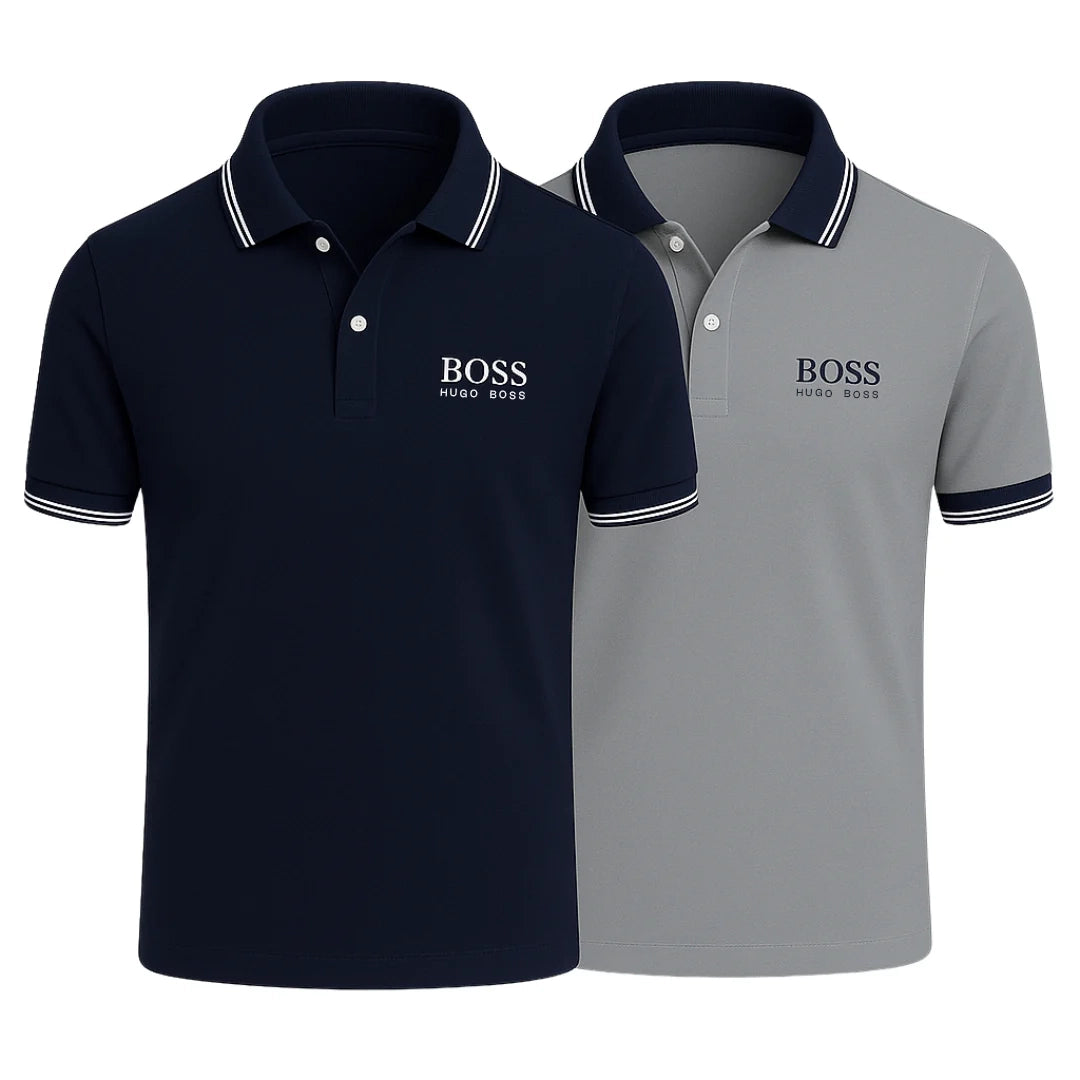 Lot de 2 Polos Premium (Déstockage)