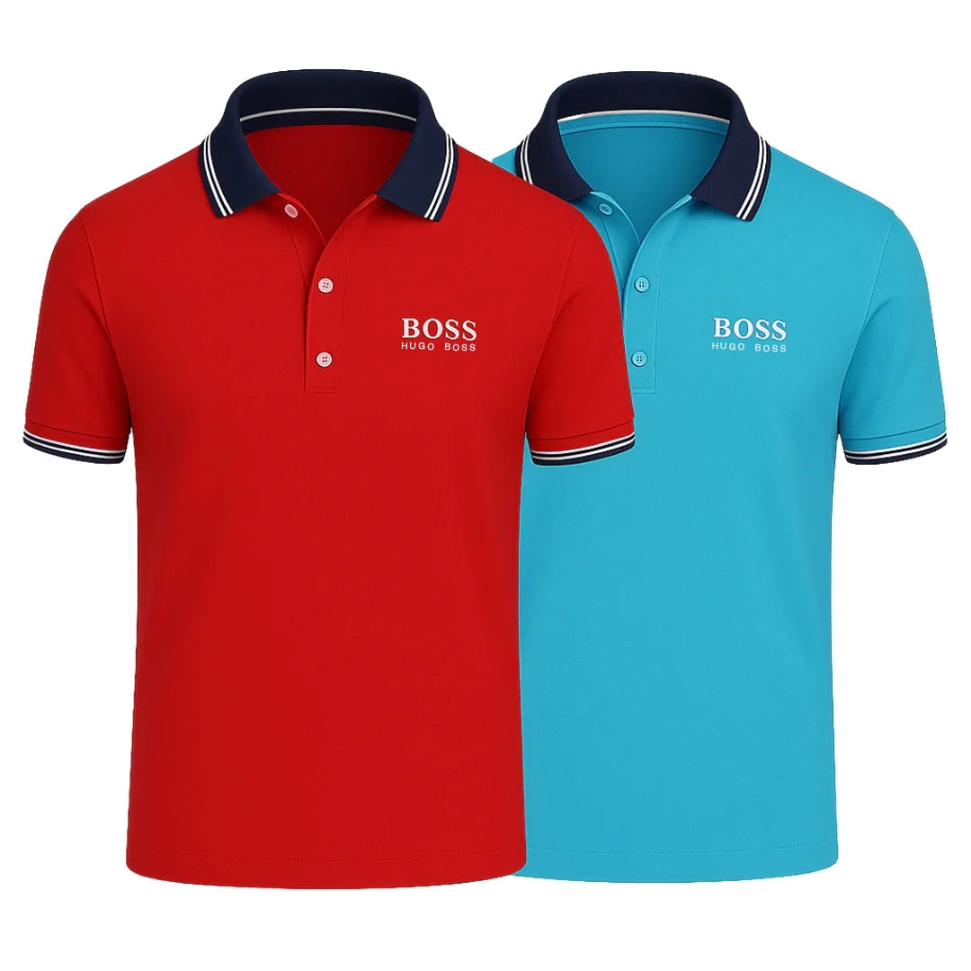 Lot de 2 Polos Premium (Déstockage)