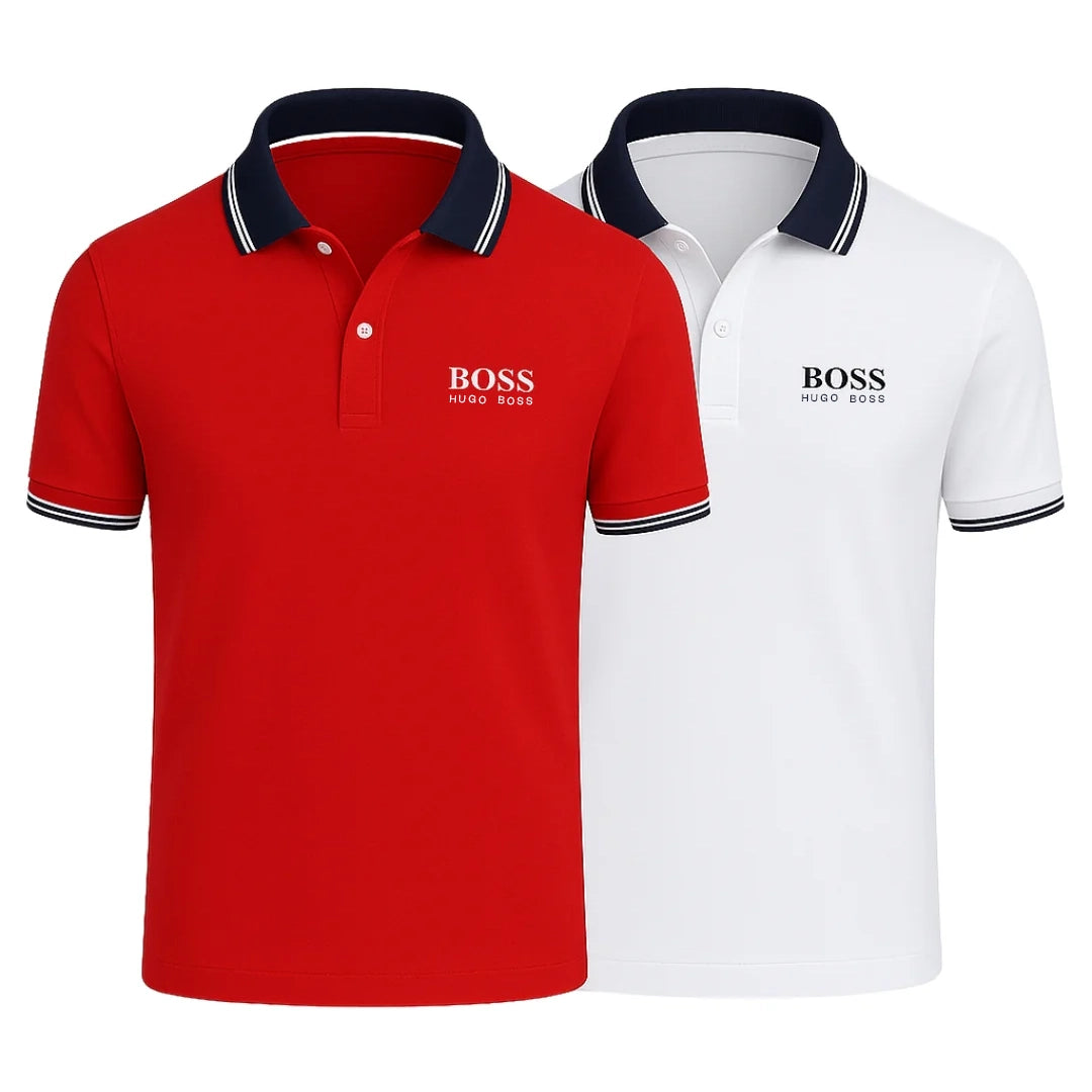 Lot de 2 Polos Premium (Déstockage)