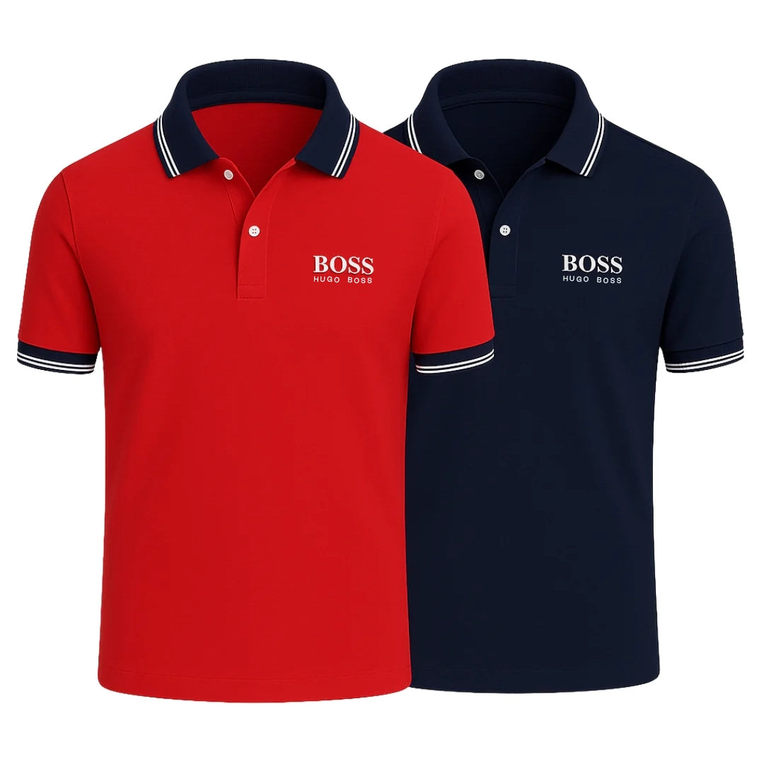 Lot de 2 Polos Premium (Déstockage)