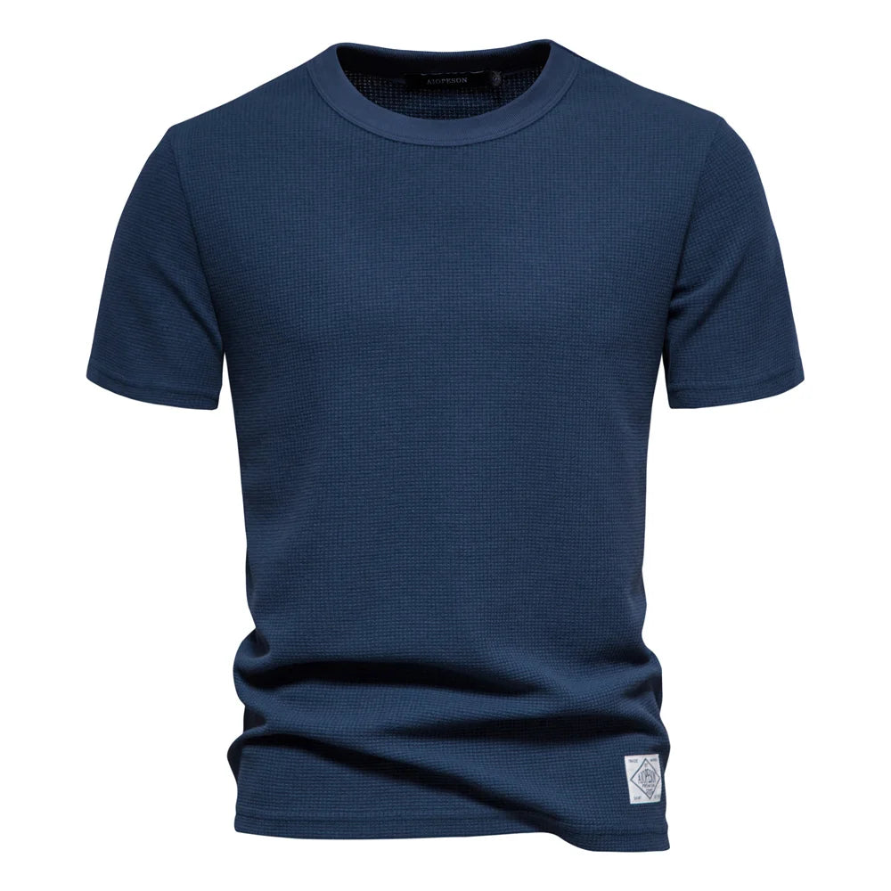 T-shirt Elgar en maille gaufrée