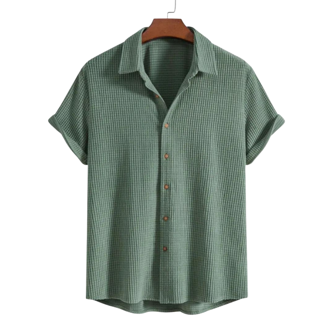 Chemise Ceylan en nid-d’abeilles