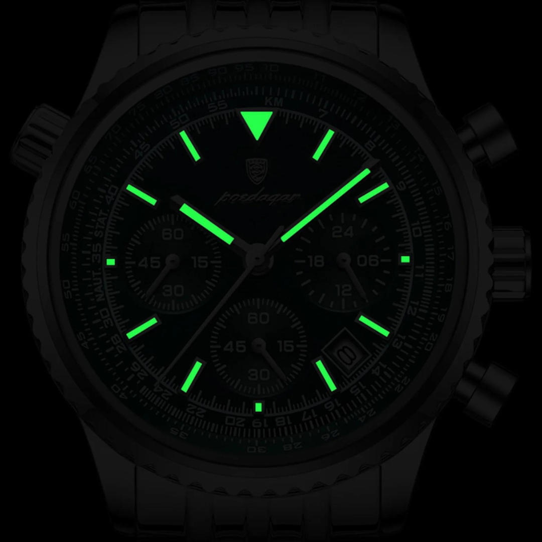 Montre Belmont Chrono Vert