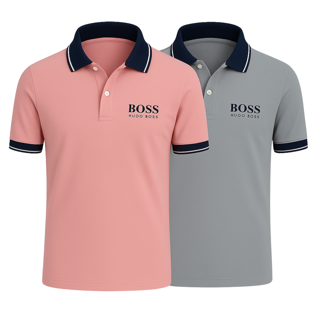 Lot de 2 Polos Premium (Déstockage)