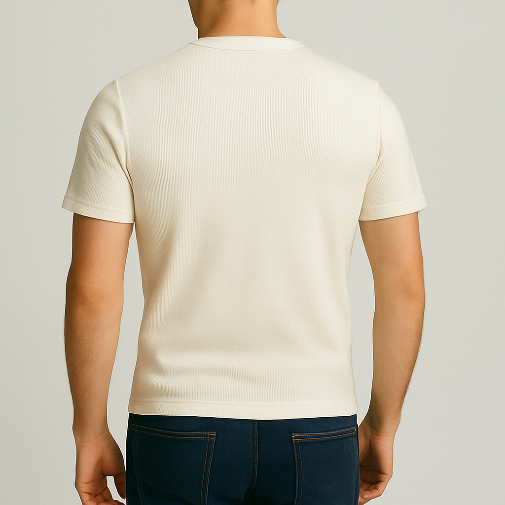 T-shirt Elgar en maille gaufrée