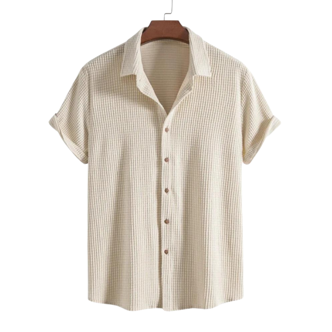 Chemise Ceylan en nid-d’abeilles