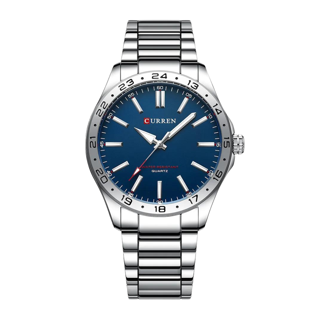 Montre Curren Acier Noir
