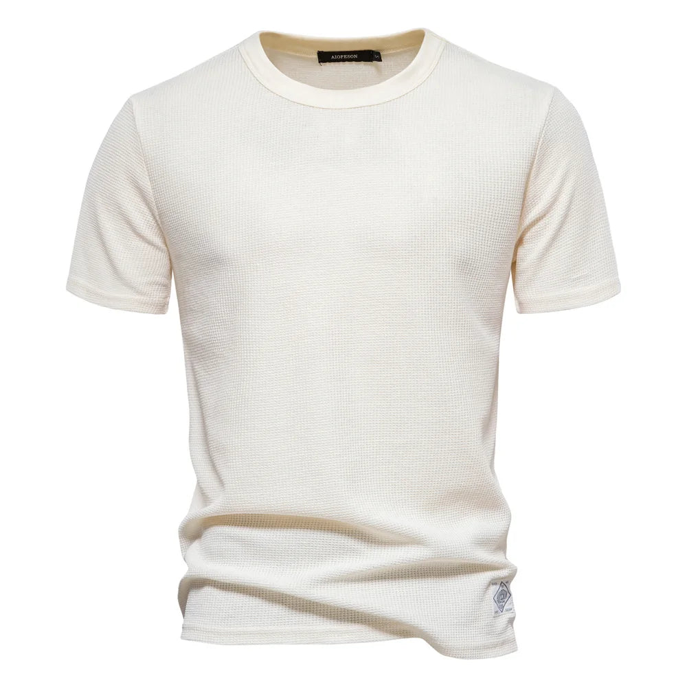 T-shirt Elgar en maille gaufrée