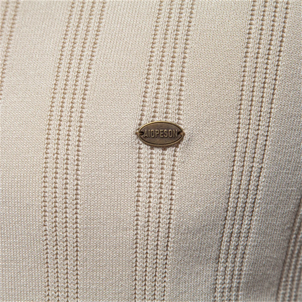Polo Elvano maille texturée
